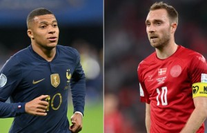 2022 年卡塔尔世界杯：法国和丹麦之间的交锋记录